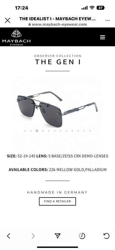 Picture of Maybach Sunglasses _SKUfw52366775fw